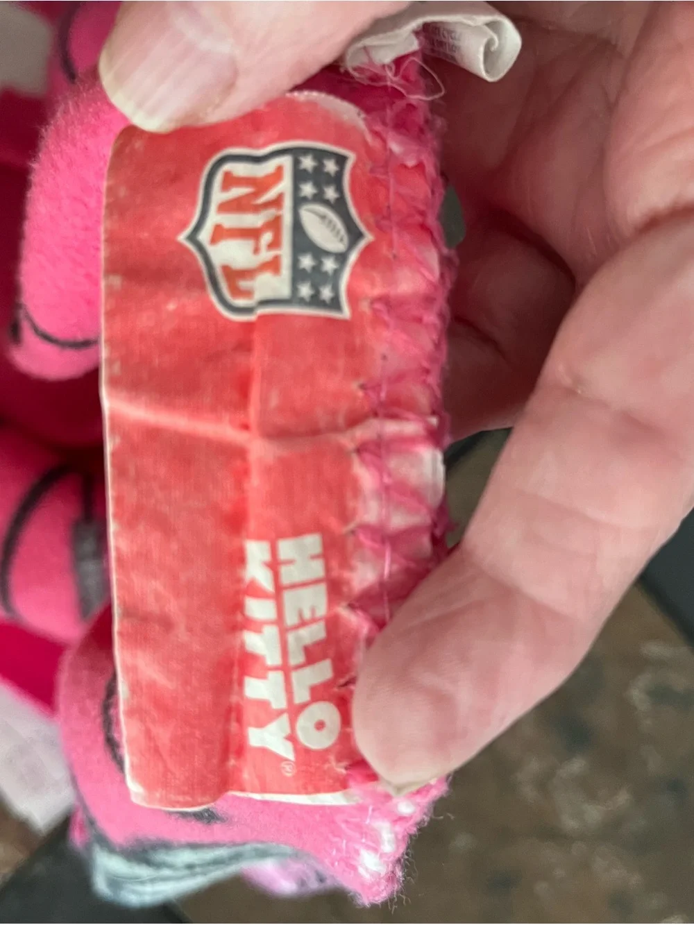 Northwest Miami Dolphins Pink Hello Kitty Fleece Throw